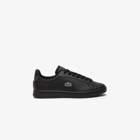 Resim Lacoste Carnaby Bebek Siyah Sneaker 
