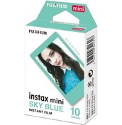 Resim Instax Mini Sky Blue Edition 10'lu Özel Film 