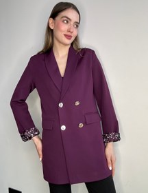 Resim Aec Prive Kadın Premium Kalite Şık Blazer Ceket - S 