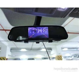 Resim Navigold Dikiz Ayna Monitör Ekran + Araç Geri Vites Kamerası 