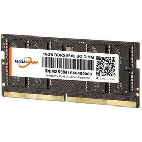 Resim walram DDR5 16GB 5600MHZ SODIMM Notebook Ram 