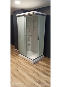 Resim 80x110 Dikdörtgen Duş Üstü Kompakt Duşakabin Sistem 1 