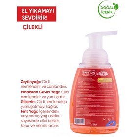 Resim Babyton Bebek ve Çocuklar İçin Doğal Köpük Sabun Çilek 350ml 