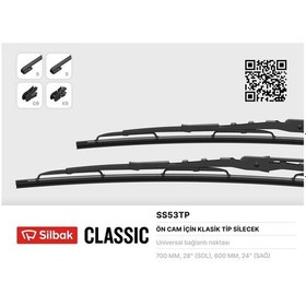 Resim Sılbak Ss53tp Silecek Süpürgesi 600/700mm Transıt V184 -v347-v348 02 Yc1xs175258aa-yc1xs175258ba-t123666 