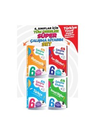 Resim 6. Sınıf Tüm Dersler Süper Çalışma Kitabım Set 
