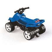 Resim Dolu Pedallı Quad Atv Mavi-siyah-kırmızı 