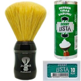 Resim Jaguar 771-s Mix Kıl Tıraş Fırçası, Tıraş Sabunu Seti 