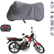 Resim Falcon Crazy 125 ÇANTALI MOTOSİKLET BRANDA SU GEÇİRMEZ TOPCASE UYUMLU MOTOR BRANDA 