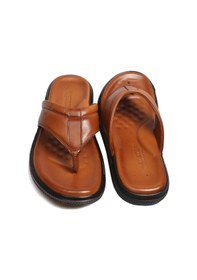 Resim Fast Step Hakiki Deri Erkek Düz Terlik 018mag-316 001 