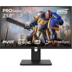 Resim Dragos Proseries P238FHD200 1ms Fhd 200Hz 23.8 Inç Freesync G-Sync IPS Pivot Oyuncu Monitörü 