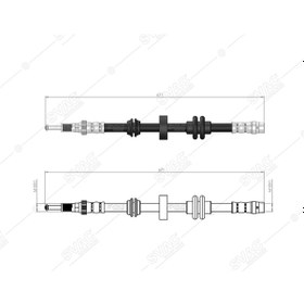 Resim SVAC 40-168 Ön Fren Hortumu Bmw G30 G31 G11 G12 G14 G15 G16 