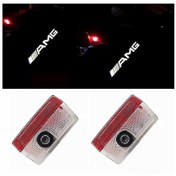 Resim Jeehugo Mercedes-benz A/b/c/e/gls/glc/glb/gla Serisi İçin 2 Adet Kapı Led Logo Projeksiyon Lambası, 6500k 12-24v, Kolay Kurulum 