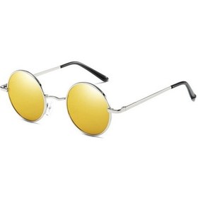 Resim Joyhub Erkek Güneş Gözlüğü Polarize Uv Koruma Şık Aviator Model Ifu761 Sarı 