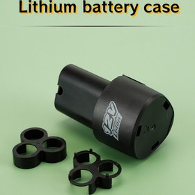 Resim 12V 18650 Lityum Piller için Tasarlanmış, Vidalamasız Montaj İçin Uygun, Şarj Edilebilir Lityum Matkap Pilleri İçin Yeni Plastik Kılıf. 