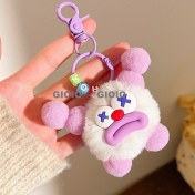 Resim Silver1 Peluş Kolye Sevimli Iyi Şanslar Bebek Oyuncak Anahtarlık Bebek Makine Bebek Süper Sevimli (Yurt Dışından) 