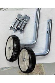 Resim SLB-X6 Eva Lastik Ses Yapmayan 20 Jant Bisiklet Denge Tekeri Destek Tekeri Yardımcı Teker 