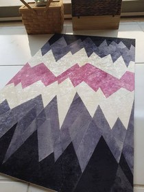 Resim Dekhera İnce Kaymaz Halı D2013-1 - 200X300 / Dot Taban 