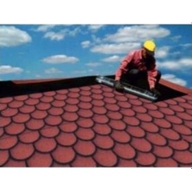 Resim Desenli Shingle Şıngıl Çatı Şiltesi Desenli Membran Çatı Kaplama (498498898) 