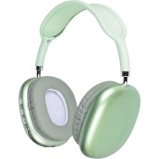 Resim Lapas P10 Hi-Fi Ses Kalitesi Ayarlanabilir ve Katlanabilir Kulak Üstü Bluetooth Kulaklık Yeşil 