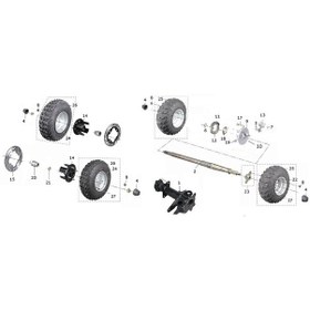 Resim Kanuni Atv 250 S Aks Mili 555045912 