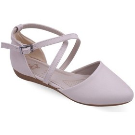 Resim Sedef 298 Kadın Bilekten Bağlı Günlük Babet Ayakkabı 001 