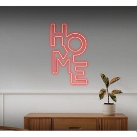 Resim Home Yazılı Neon Tabela Kırmızı 
