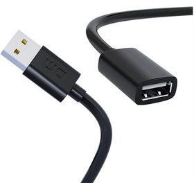 Resim DM AD055 USB 2.0 Uzatma Ekleme Kablosu 5 Metre Siyah 