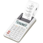 Resim Casio HR-8RC-WE 12 Hane Beyaz Şeritli Hesap Makinesi 