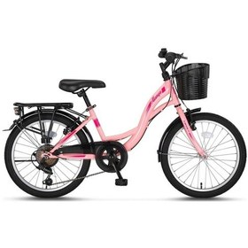 Resim Ümit Alanya 2027 20 Jant 6 Vites Pembe Cocuk Bisikleti Pembe 