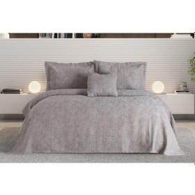 Resim Özdilek Yatak Örtüsü Dream Grı Çift Kişilik Gri 