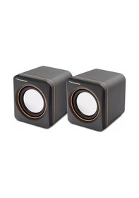 Resim Hadron USB 2.0 Hoparlör Seti 1+1 Stereo Speaker 5W 
