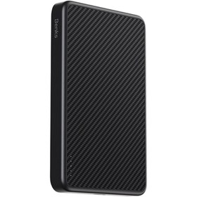 Resim Benks MP17 ArmorGo M-safe Şarj Özellikli 600D Aramid Fiber Qi2 Teknolojili Powerbank 15W 10000mAh - Siyah 