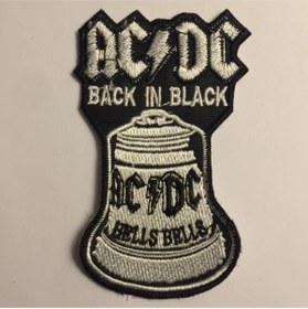 Resim StüdyoÜmitTişört Ac-dc,acdc,ac/dc Back In Black In Model Peç Arma Ve Kot Yamaları 