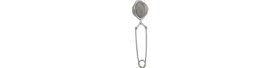Resim Mabeyn Ikea Çay-Bitki Çayı Süzgeci Paslanmaz Çelik, 15 cm Bardak Içi Süzgeci 