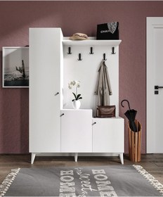 Resim Kardelen 9 Bölmeli Portmanto 