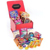 Resim Babalar Günü Nostaljik Kırmızı Ahşap Hediye Kutusu Küçük Boy ( Iy (549301752) 