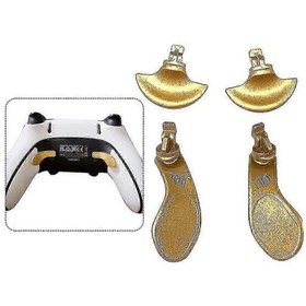 Resim Ps5-edge Elite-saplı Oyun Kumandası Gamepad Arka Anahtarı-yvan Uyumlu 4 Adet Metal Arka Anahtar:mavi Newway 