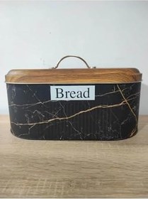 Resim Bambu Görünümlü Metal Ekmeklik 