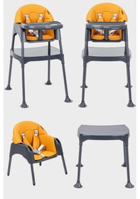 Resim Growup Çalışma Masalı Mama Sandalyesi, Taba 