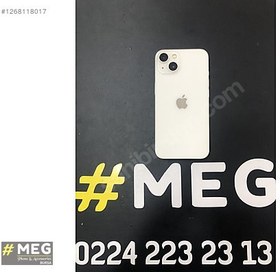 Resim Apple iPhone 13 İkinci El TR | 128 GB | Beyaz 