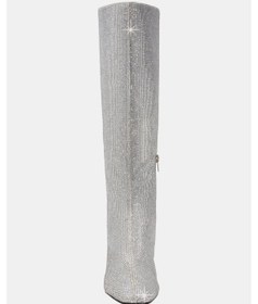 Resim Katy Perry The Zaharrah Kadın Gümüş Taşlı Topuklu Çizme Gümüş 