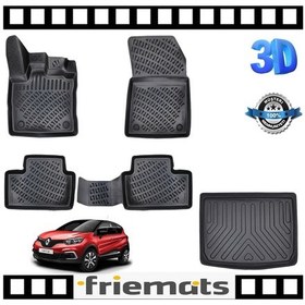 Resim Captur 3D Paspas + Alt Bagaj Havuzu 2021 Sonrası Friemats N11.13991 