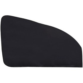 Resim Araç Yan Cam Manyetik Güneşlik, Siyah Mesh Malzeme, Kolay Kurulum, Ön Koltuk İçin 