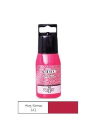 Resim Artdeco Boyutlu Boncuk Boya 60 Ml. 612 Ateş Kırmızı 