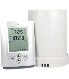Resim Tfa 47.3003 ´monsun´ Yağmur Ölçer, Iç ve Dış Sıcaklık Ölçer 
