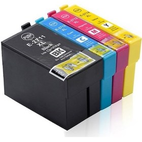 Resim Premium® Epson T2711 Serisi Uyumlu Yüksek Kapasite 4 Renk 