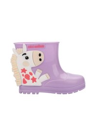 Resim Mini Melissa Welly Wonderland Kız Çocuk Yağmur Çizmesi Lila 