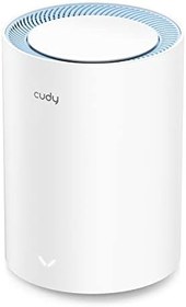 Resim Cudy M1200 AC1200 Dual Band Whole Home Mesh Wi-Fi Sistemi, Tek Bir Wi-Fi Adı ile Kesintisiz Dolaşım, Router ve Menzil Genişletici Modu, VPN, Güvenli DNS (DoT), IPv6 (1'li Paket) 