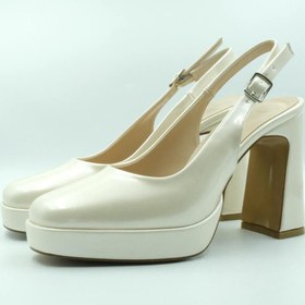 Resim MEDUSA SHOES Rugan Platform Topuklu Ayakkabı 