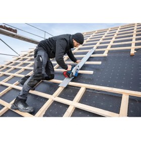 Resim Bosch Gks 18V-57-2 Gx 1x5,5 Ah Expert Akülü Raylı Açılı Kesim Akülü Daire Testere 